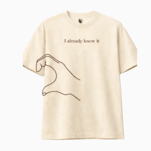 JASS LUXE – Unspoken Bond Premium T-Shirt(beige)